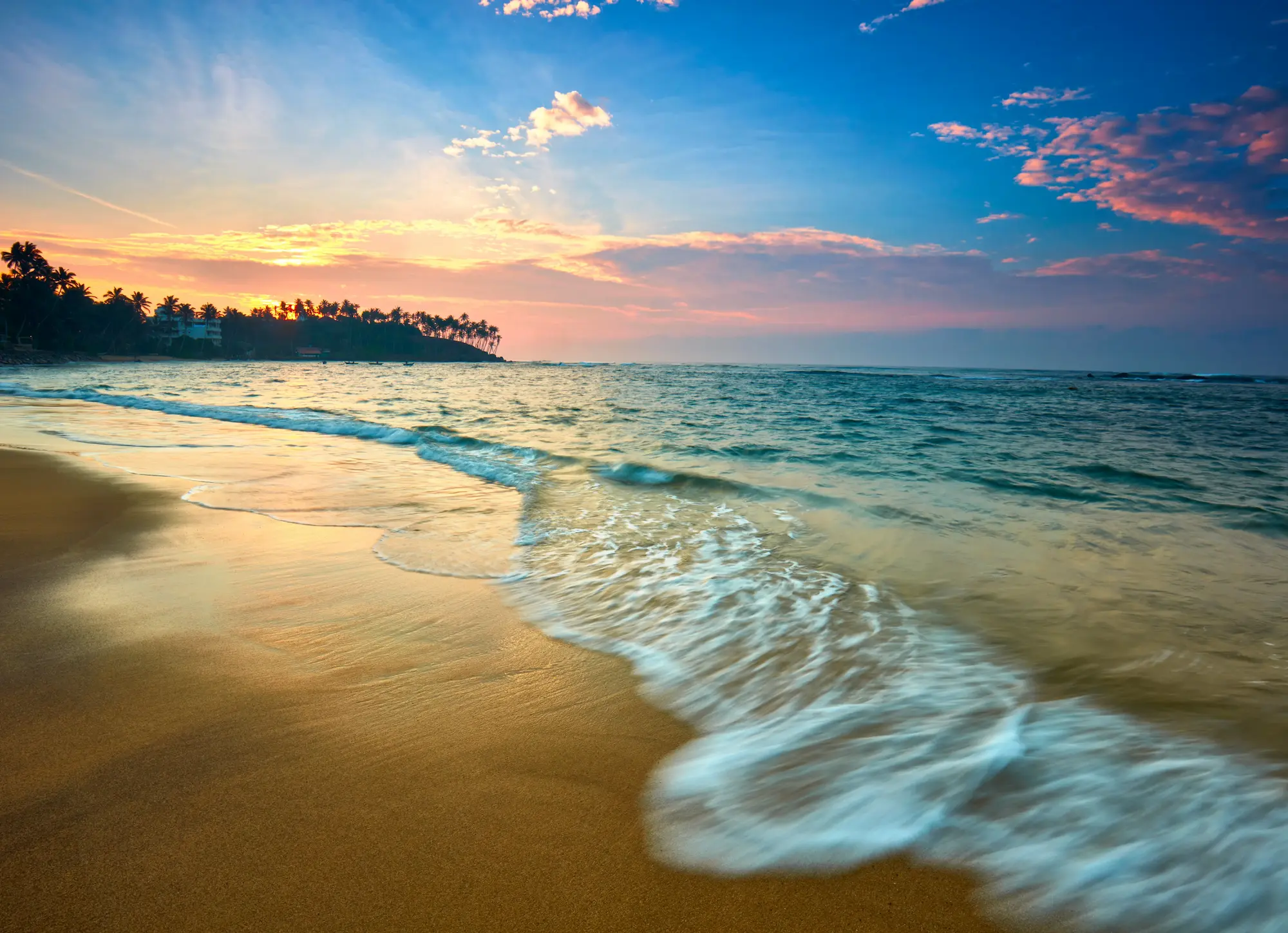 Scenic view of Sri Lanka
